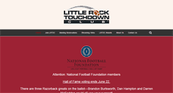 Desktop Screenshot of lrtouchdown.com